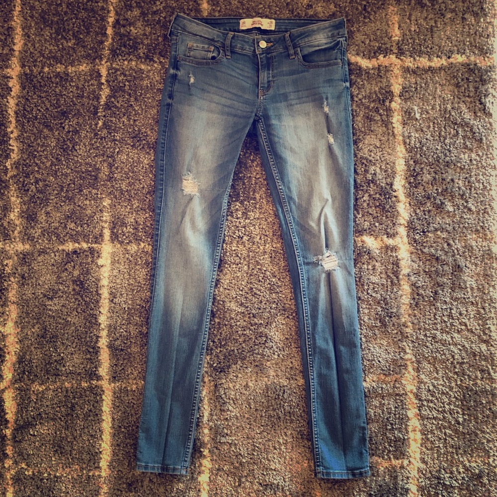 Hollister super skinny jeans. Sz 3r